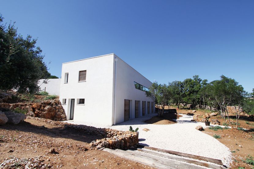 composition de façade, simplicité